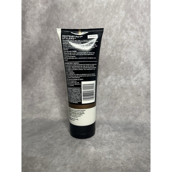 pantene pro v Stylers Gel Maximum Hold Discontinued New - Picture 2 of 5